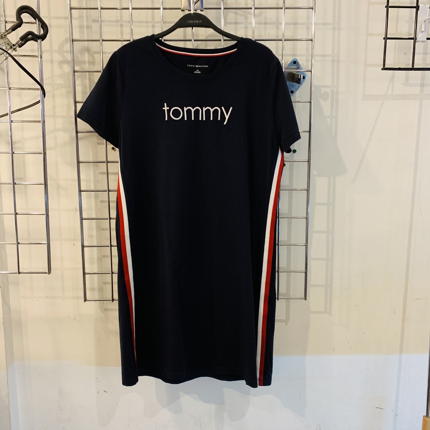 Size Large Tommy Hilifiger Logo T-Shirt Dress