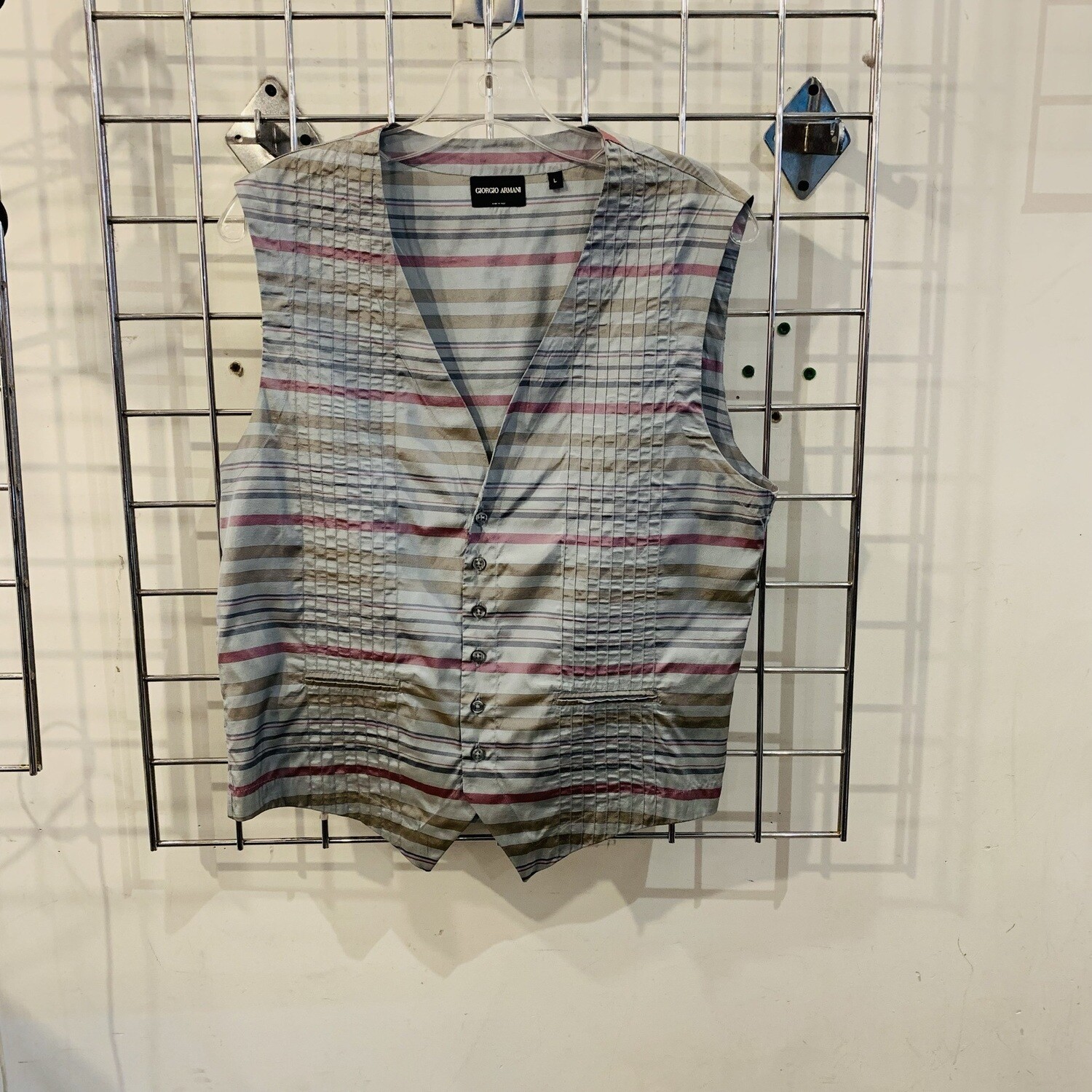 Size Large Giorgio Armani Silk Vest