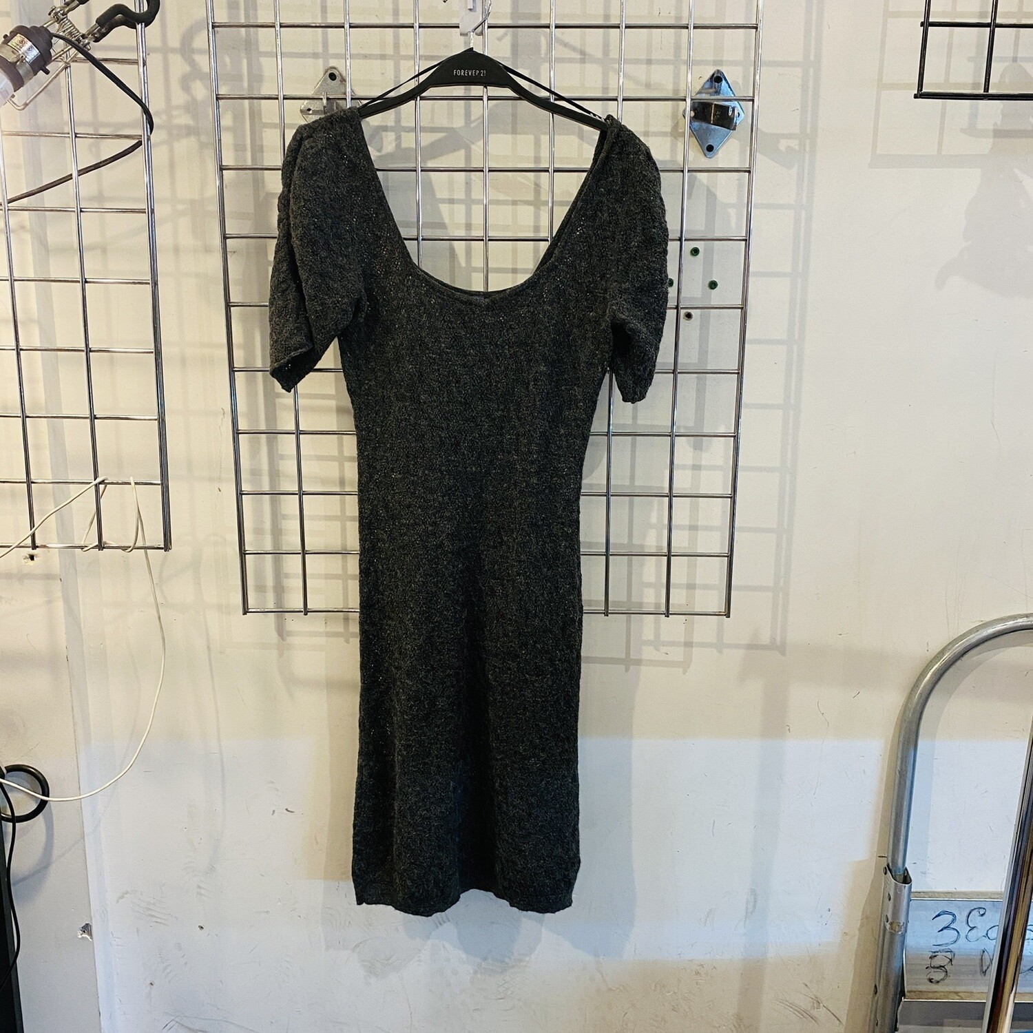 Size Medium Free People Short-Sleeve Knit Dress