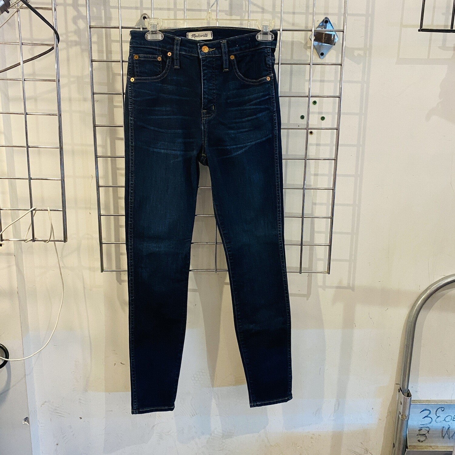 Size 26 Madewell 10” High Riser Skinny Skinny Jean
