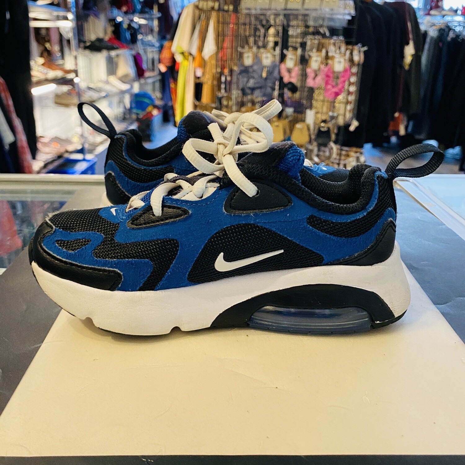 Size 11 Nike Air Max 200 GS ‘Team Royal’ Sneaker