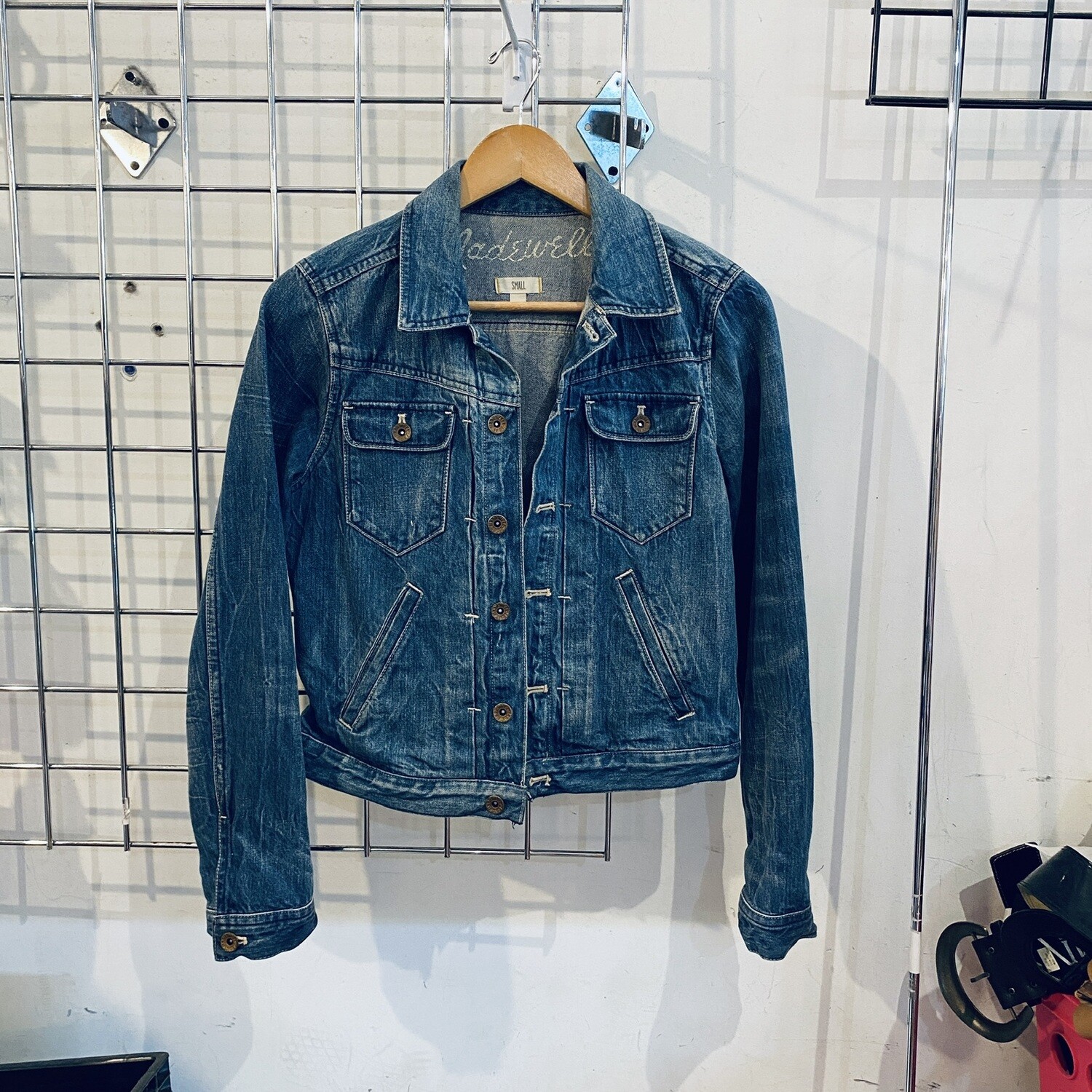 Size Small Madewell The Jean Jacket in Pinter Wash