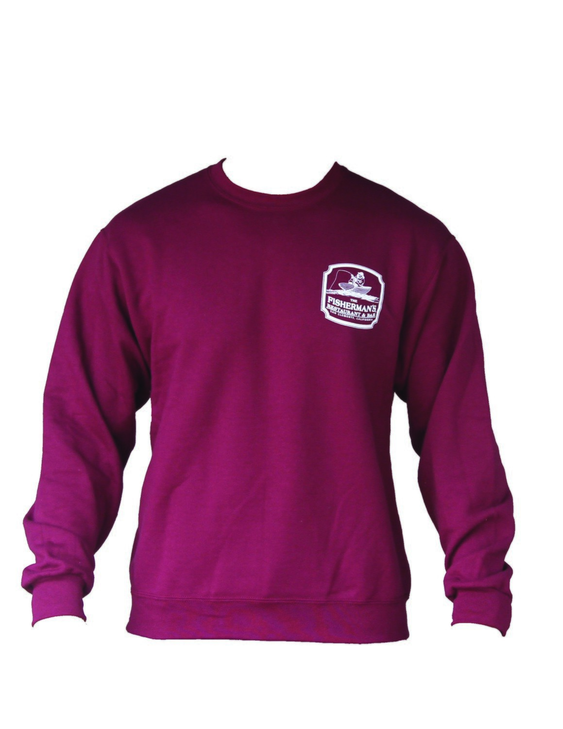 Dark Red Fisherman&#39;s Sweatshirt