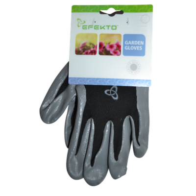 Efekto Black Nitrile Gloves Large