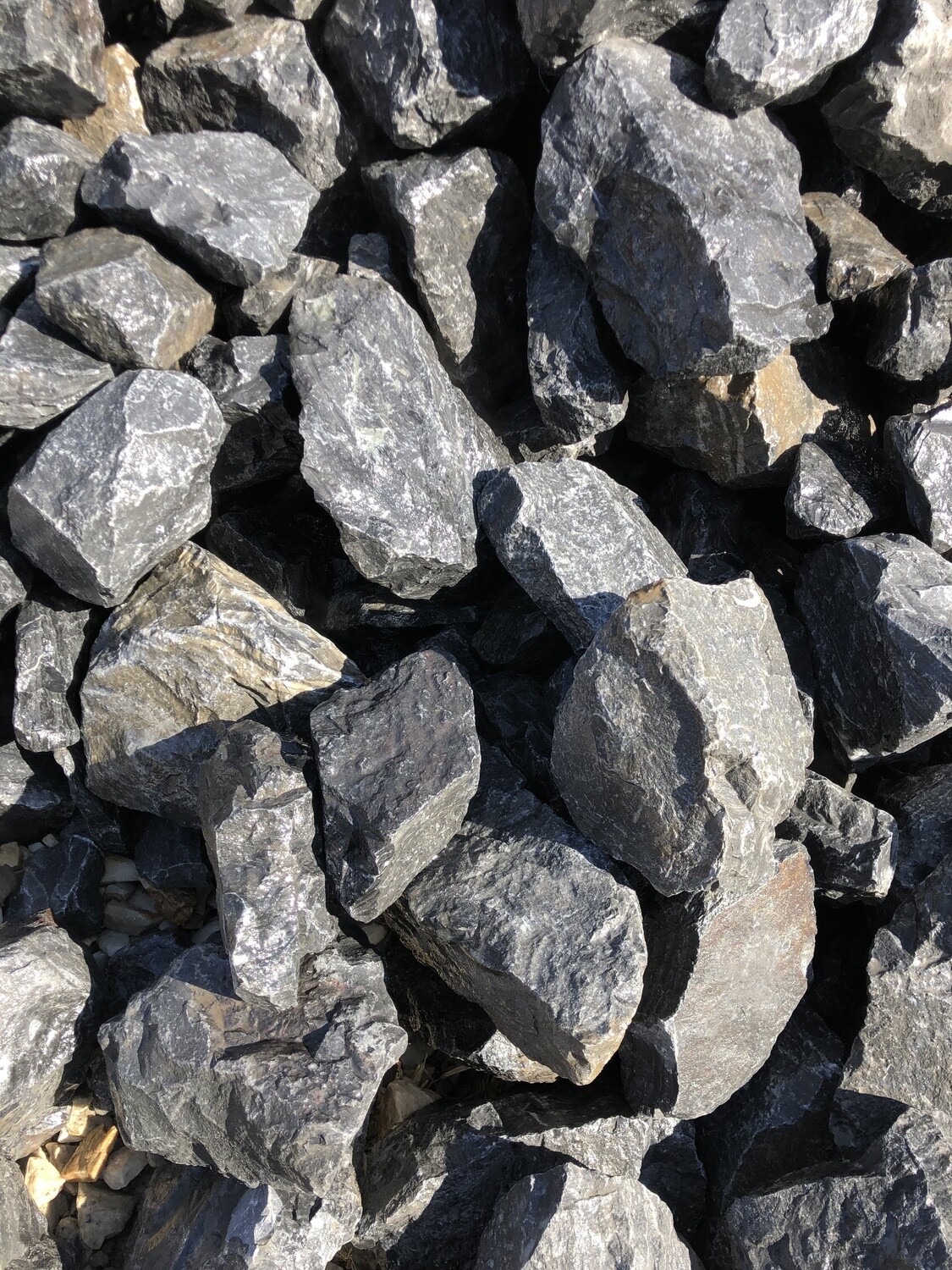 BULK Black Dumprock Ballast 63-150mm 50 bags R25 per bag