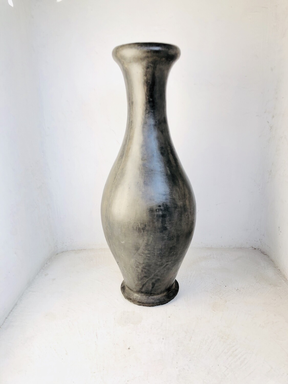 Gracelle Vase Medium Weathered Grey Finish - H1180mm x W400mm - 30kg
