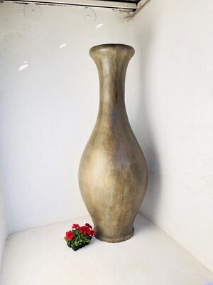 Gracelle Vase Large Weathered Brown Finish - H1620mm x W600mm - 65kg