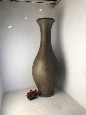 Gracelle Vase Large Weathered Grey Finish - H1620mm x W600mm - 65kg