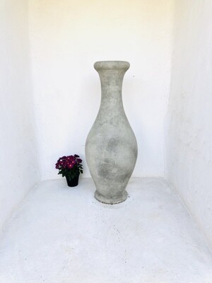 Gracelle Vase Medium Plain Cement Finish - H1180mm x W400mm - 30kg