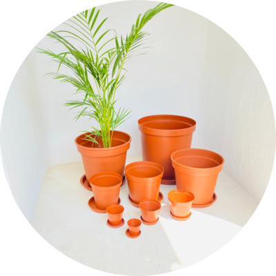 Plastic Plant Pots Terracotta