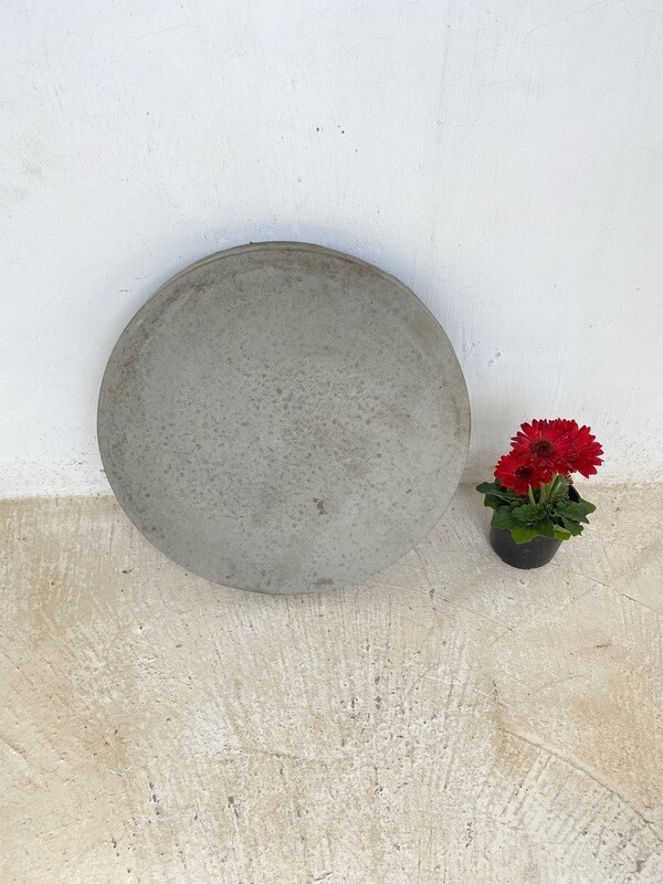 Round Stepping Stone LARGE Cement 455x50mm 17kg   1520212615 