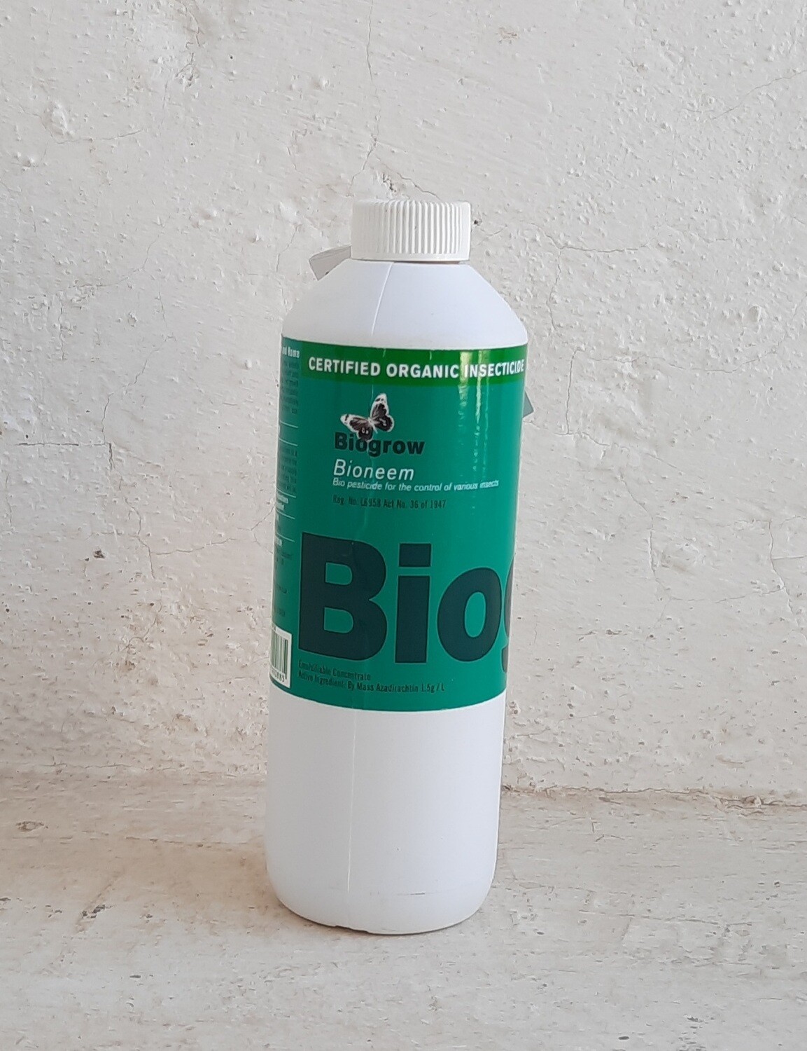 Biogrow Bioneem Bio pesticide for the control of various insects 500ml