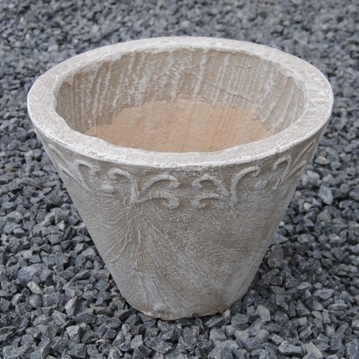 Floral Small Whitewash Finish - H220mm - 6kg