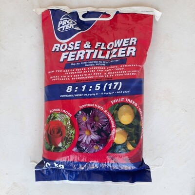 Protek Rose & Flower Fertilizer 8:1:5 (17) 10kg