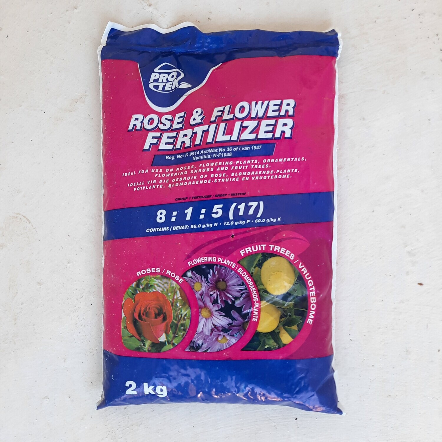 Protek Rose & Flower Fertilizer 8:1:5 (17) 2kg