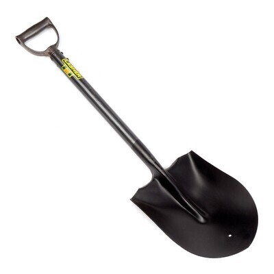 Lasher Shovel - Round Nose Open Socket (Steel Shaft, Metal Hilt, MC2)