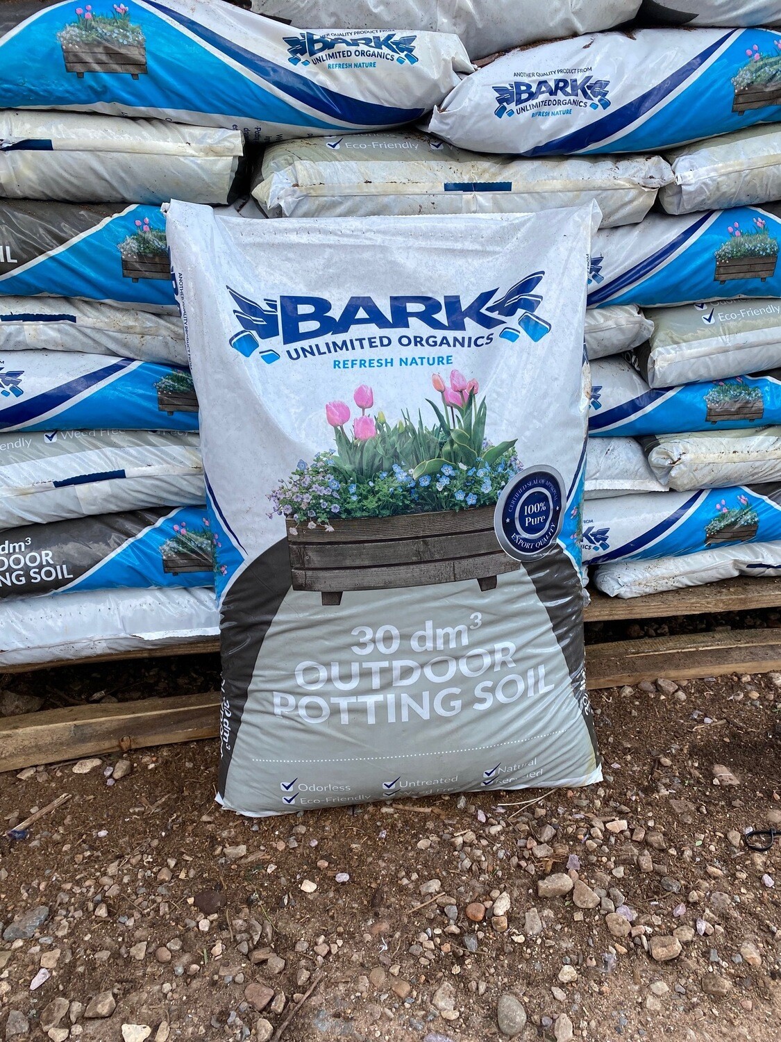 Bark Unlimited Outdoor Potting Soil 30dm3