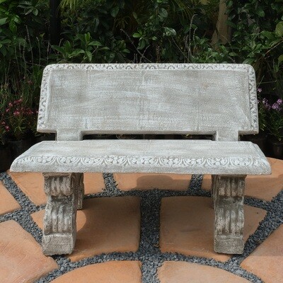 Corinth Two Seater Bench - 4 Piece - L1105mm x W440mm - 279kg