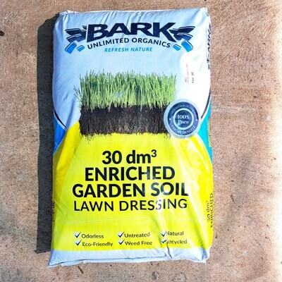 Bark Unlimited Enriched Garden Soil/Lawndressing 30dm3
