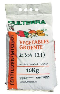 Vegetable Fertilizer 2:3:4 (21) 10kg