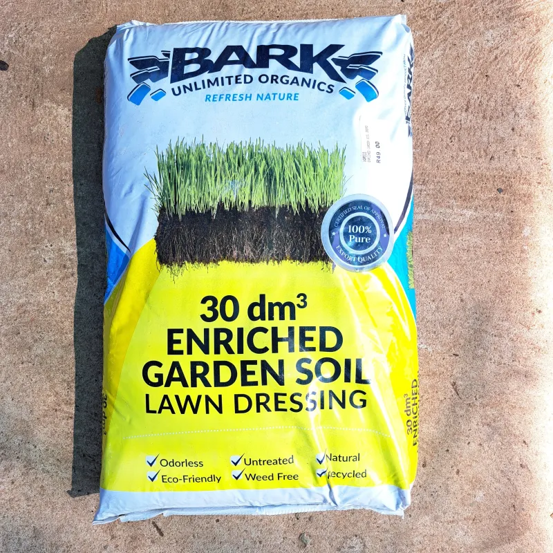 Bark Unlimited Enriched Garden Soil/Lawndressing  30dm3