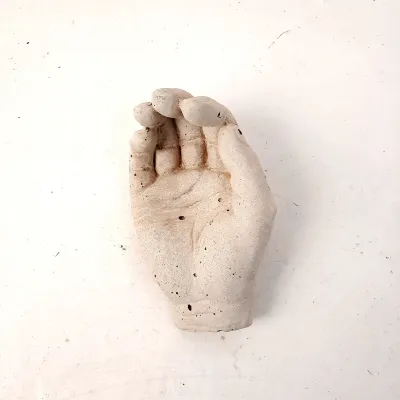 Baby Hand Cement Finish - L170mm x W110mm