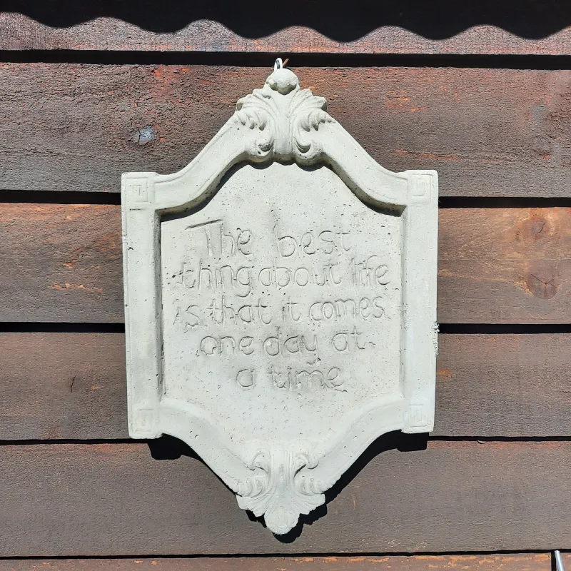 The Best Thing Wall Plaque - H360mm x W240mm