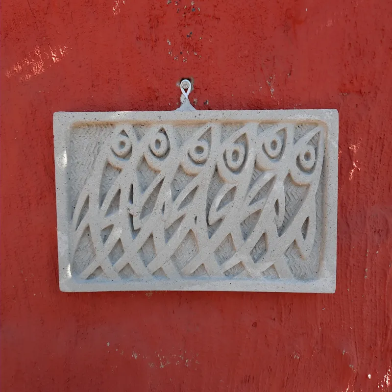 School of Fish Wall Plaque - L210mm x H125mm