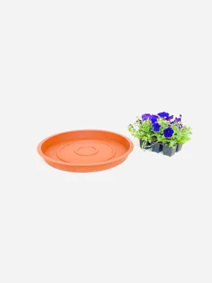 43cm Saucer Terracotta Width 43cm