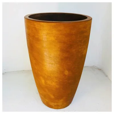 Lechuza Planter Honeyclay Finish - H760mm X W475mm - 28kg