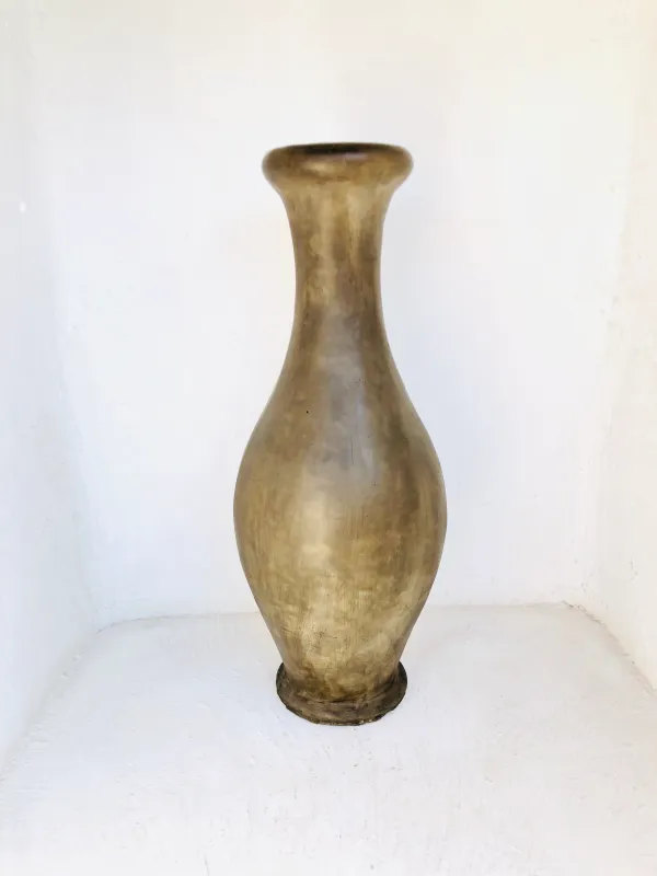 Gracelle Vase Medium Weathered Brown Finish - H1180mm x W400mm - 30kg