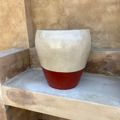 Elegant Large Red Stripe Finish - H480mm x 450mm - 18kg