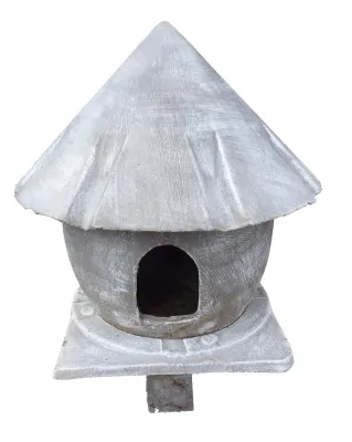 Pigeon Hok Complete (Column and Base) Whitewash Finish - 78kg