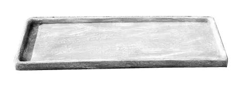 Flower Box Tray Large Whitewash Finish - L900mm x W200mm - 12.8 kg