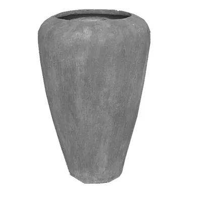 Ansie Vase Classic Medium Whitewash Finish - H480mm - 24kg