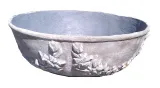 Flower Bowl Whitewash Finish - H300mm x W805mm - 65kg