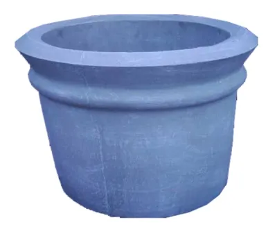 Versace Planter Large Whitewash Finish - H560mm - 51kg