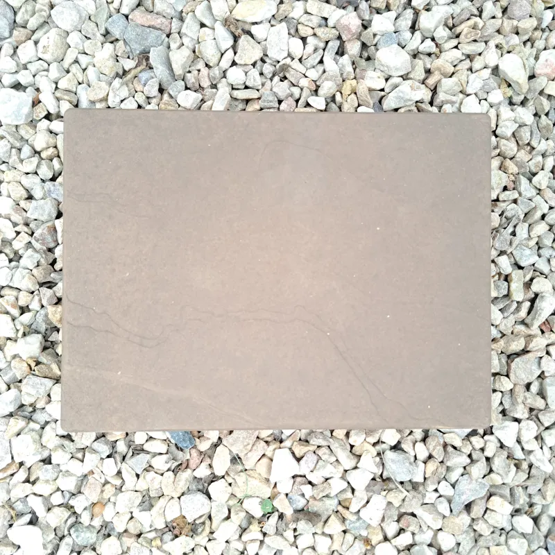 Slate Stepping Cobble Golden Tan -  Rectangular - 195x145x50mm - 3.2kg