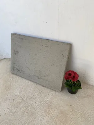 Rustic Large Stepping Stone Plain Cement - 620x440x30mm  - 21kg