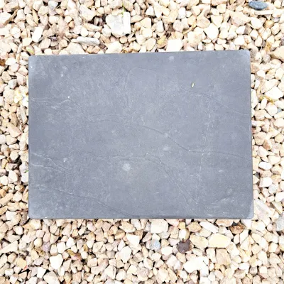 Slate Stepping Cobble Black -  Rectangular - 195x145x50mm - 3.2kg