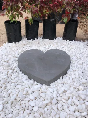 Heart Paver SMALL Black - 345x50mm - 9kg