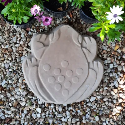 Frog Paver Golden Tan Finish - 400x370x50mm - 14Kg