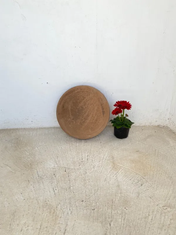 Round Stepping Stone SMALL Soft Tan - 435x50mm - 11kg