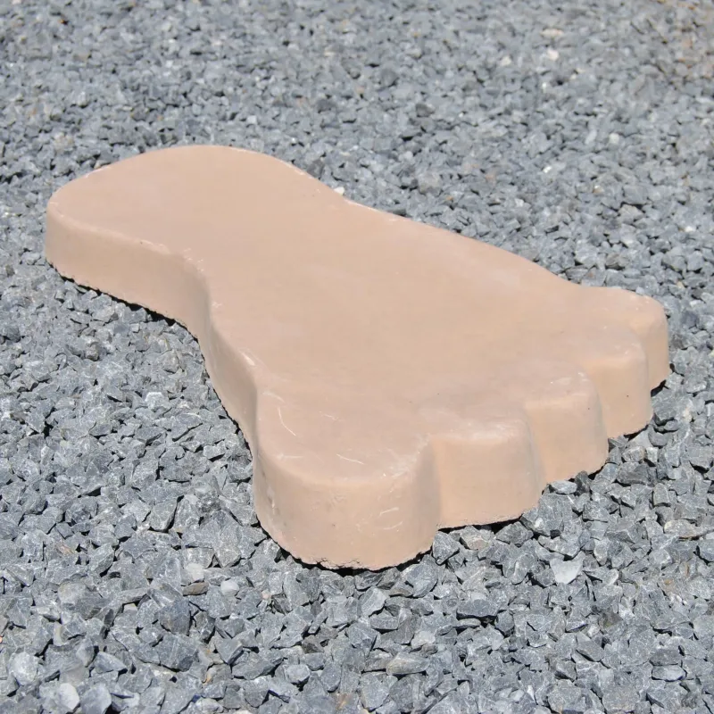 Feet Stepping Golden Tan - 600x340x50mm - 13.6kg