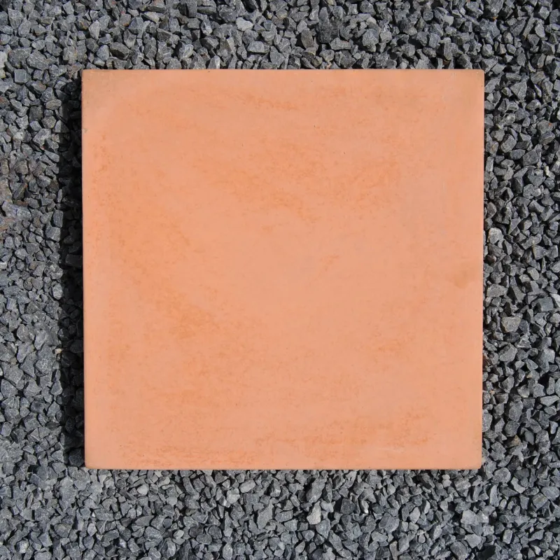 Smooth Stepping Stone Terra Cotta -  450x450x50mm - 21kg