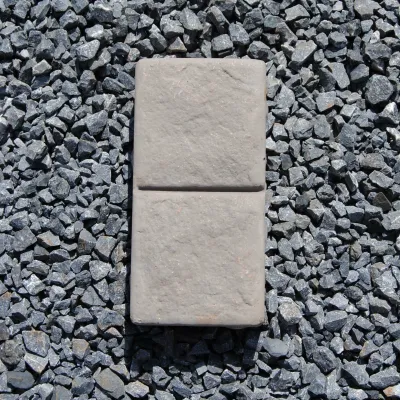 Double Cobble Black - 105x210x50mm - 1.8kg