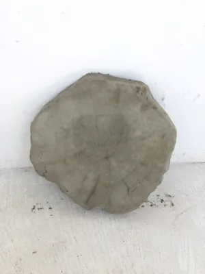 Round Log SMALL Cement Finish - 360mm- 9.4kg