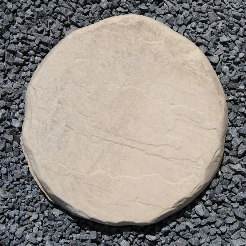 Round Mountain Slate Stepping Cement  - 400x40mm - 11.4kg