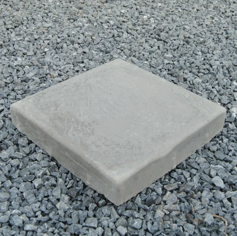 Slate Stepping  Black - 400x400x50mm - 14.4kg