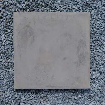 Smooth Stepping Stone Black -  450x450x50mm - 21kg